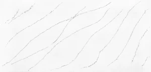 Композит кварца от производителя Belenco белого цвета с черными полосами