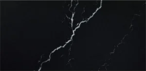 Композит кварца Avant Quartz коллекции Calacatta в черном цвете с глянцевым покрытием