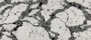 Композит кварца Noblle Quartz из коллекции Unique в серых оттенках