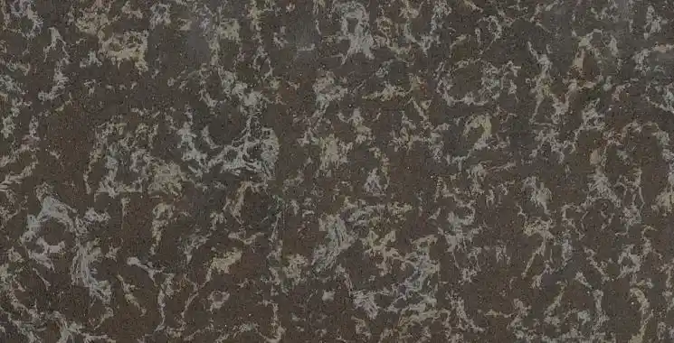 Композит кварца от IDS Stone 0500 Marble в коричневом цвете