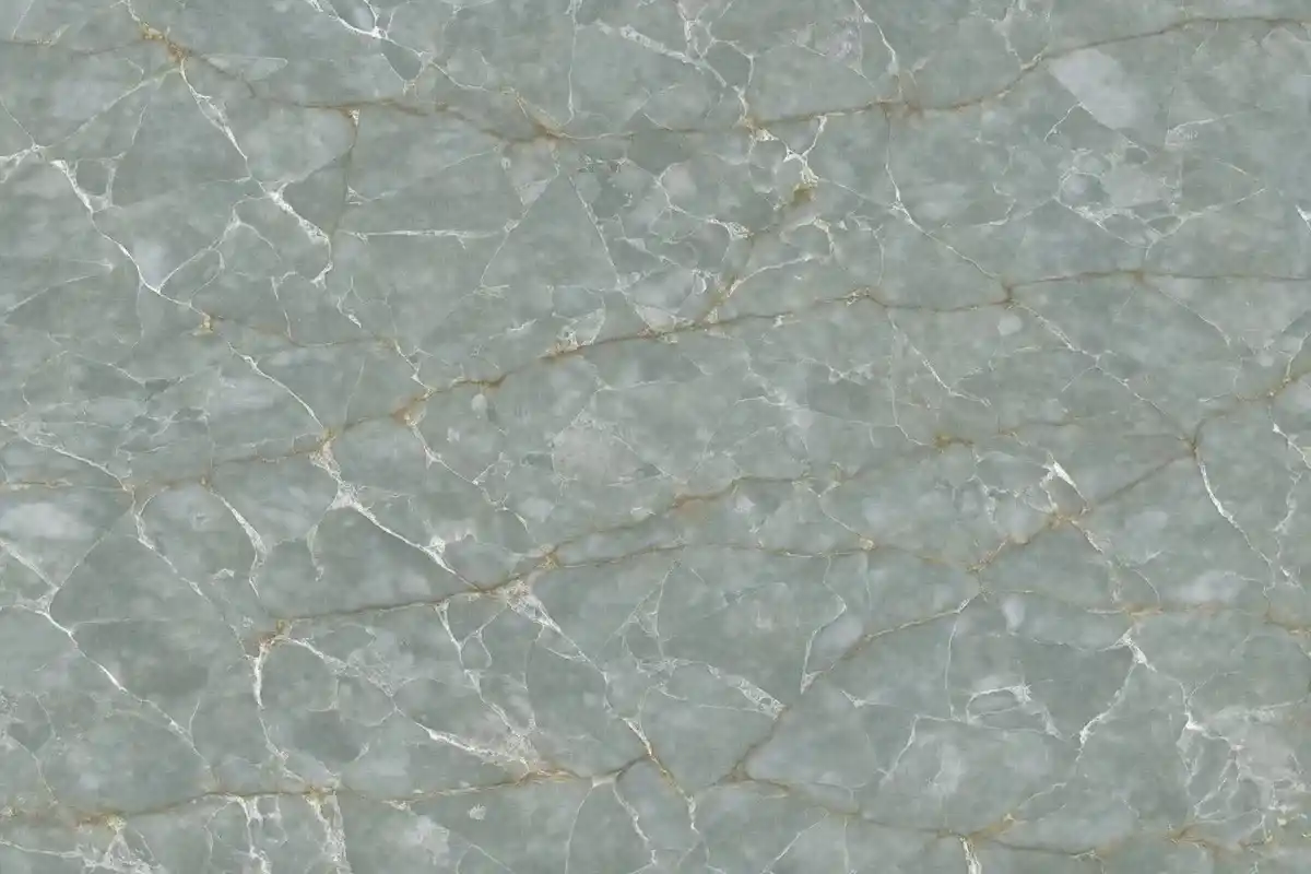 Композит кварца Etna Quartz Aquamarine зеленого оттенка