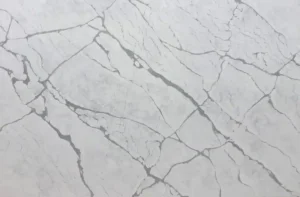 Композит кварца Etna Quartz Arabescato Corcia серого оттенка