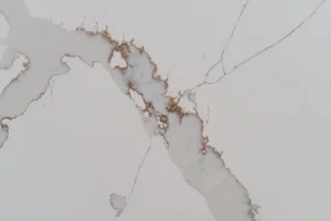 Композит кварца Calacatta Capri белого оттенка