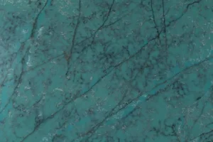 Композит кварца Champs Elysees зелено-синего оттенка