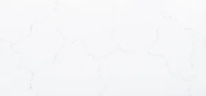 Композит кварца Misterio белого цвета с глянцевой поверхностью