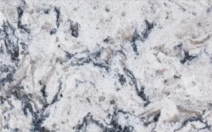 Композит кварца Munsell 3000x1400 в голубом цвете