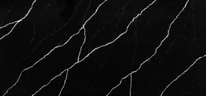 Композит кварца Nero Marquina черного цвета от производителя Vicostone
