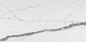 Композит кварца коллекции Roan в белом оттенке