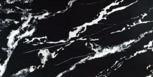 Композит кварца Titanium черно-белого цвета