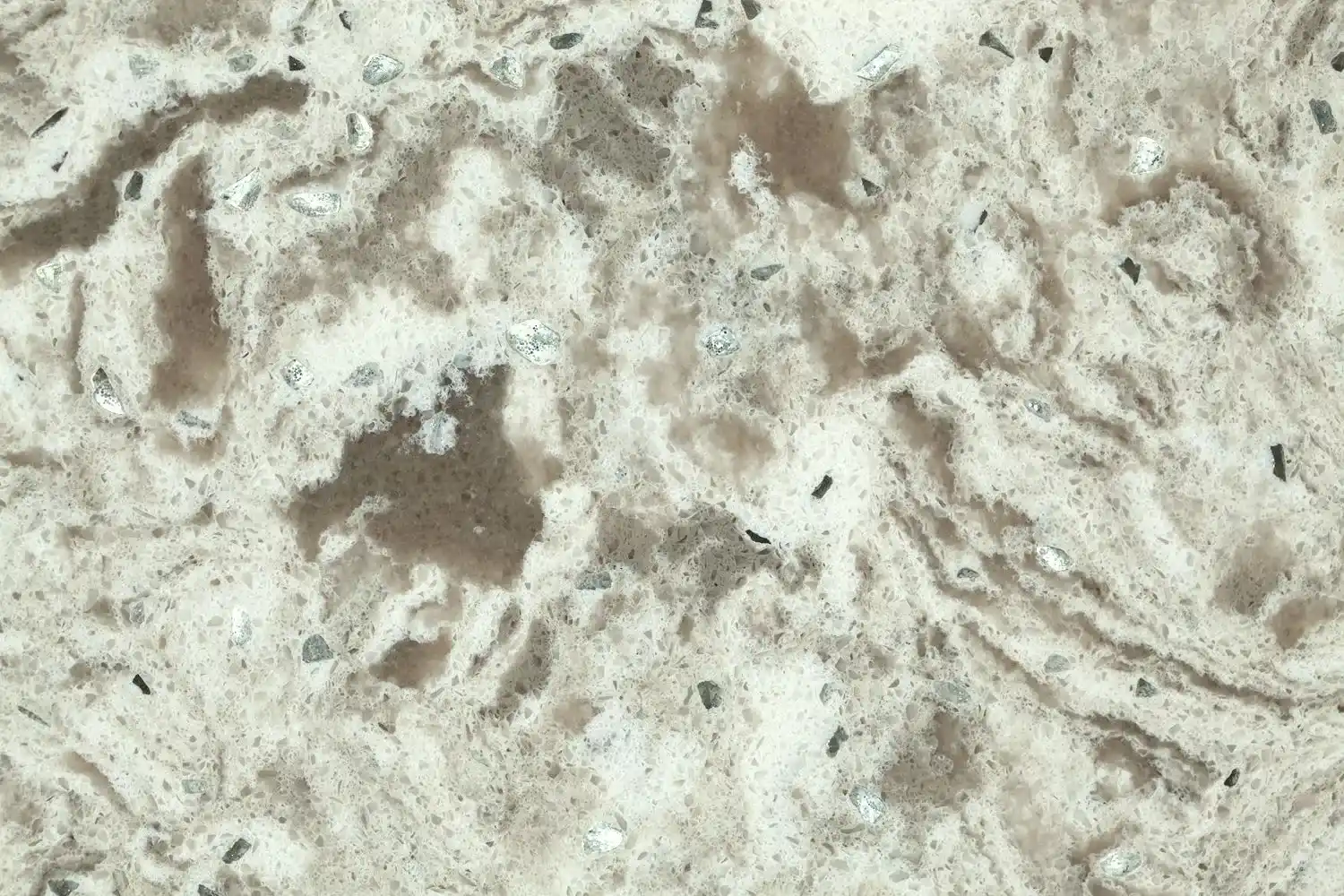 Композит кварца Verona Verde в коричневом цвете