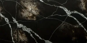 Композит кварца Calacatta Magic Dark в черном оттенке