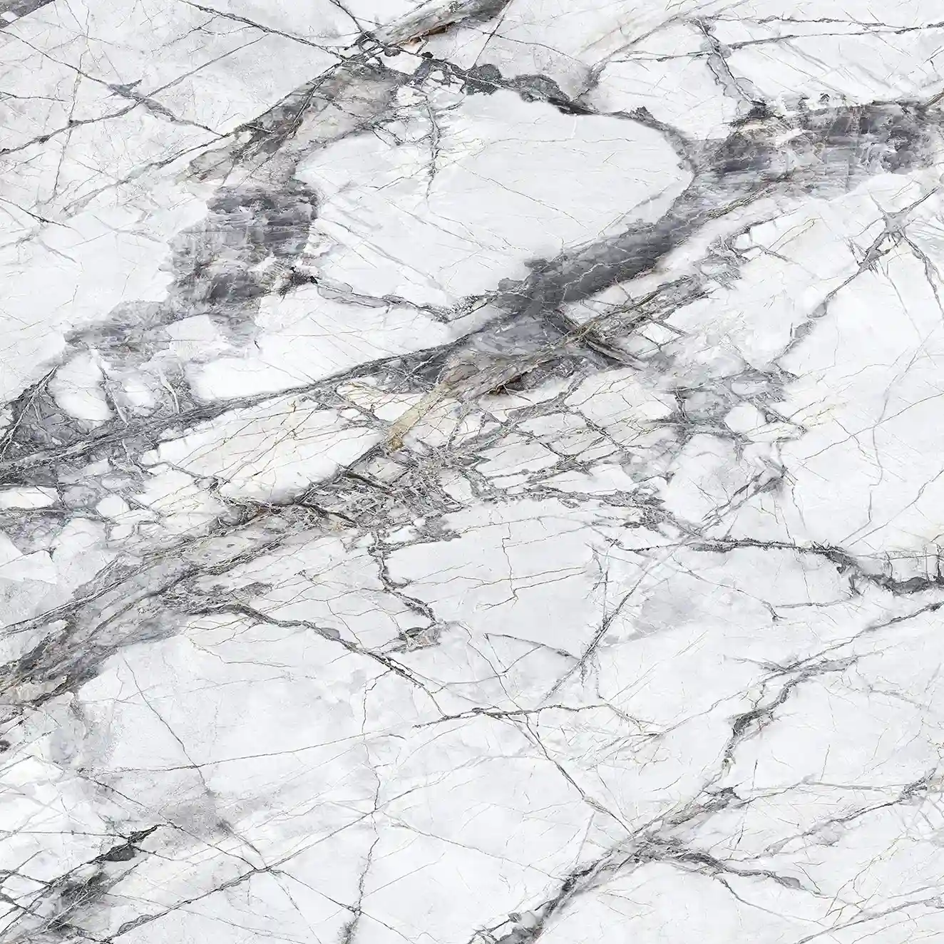 Кварцевый агломерат Teravia White от Coante серо-белого цвета