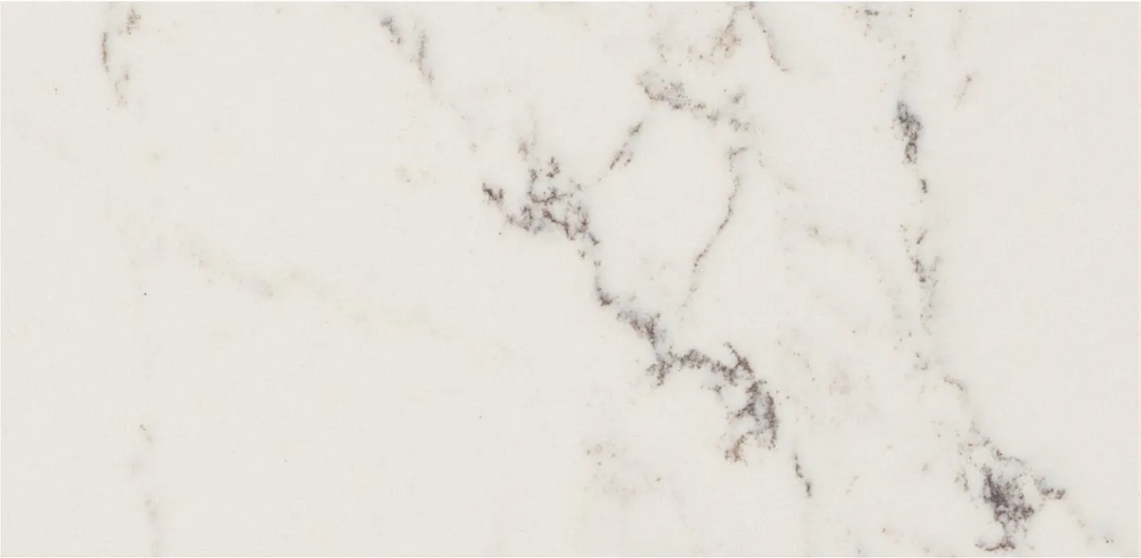 Композит кварца White Attica от производителя Caesarstone белого цвета
