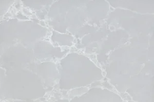 Кварцевый агломерат Glacier от Stratos в белом цвете